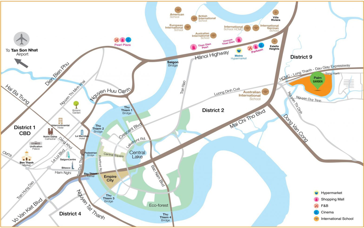 vi tri can ho palm garden