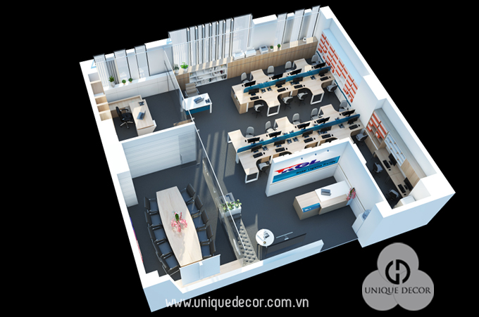 thiết kế văn phòng