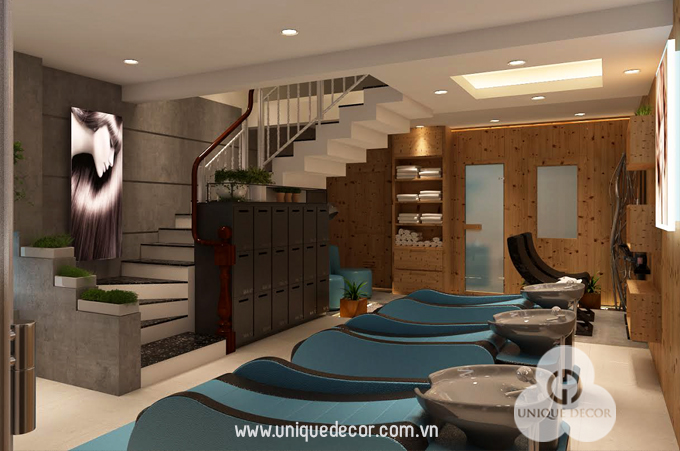 thiet ke spa