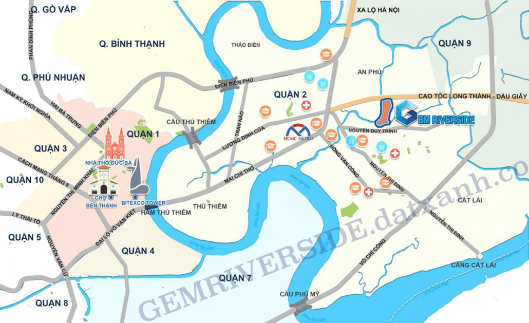 vi tri gem riverside
