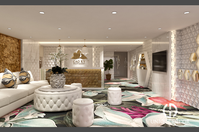 thiet ke spa