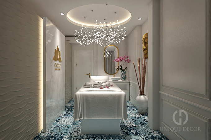 thiet ke spa