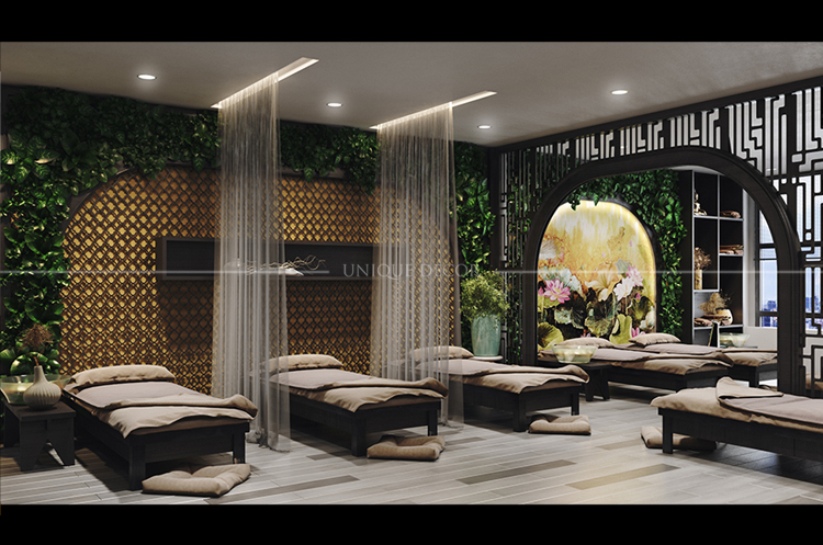 thiet ke spa