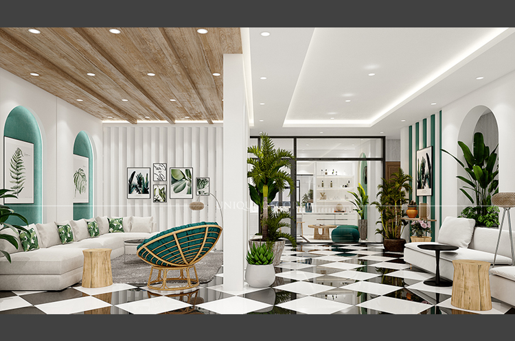 thiet ke spa