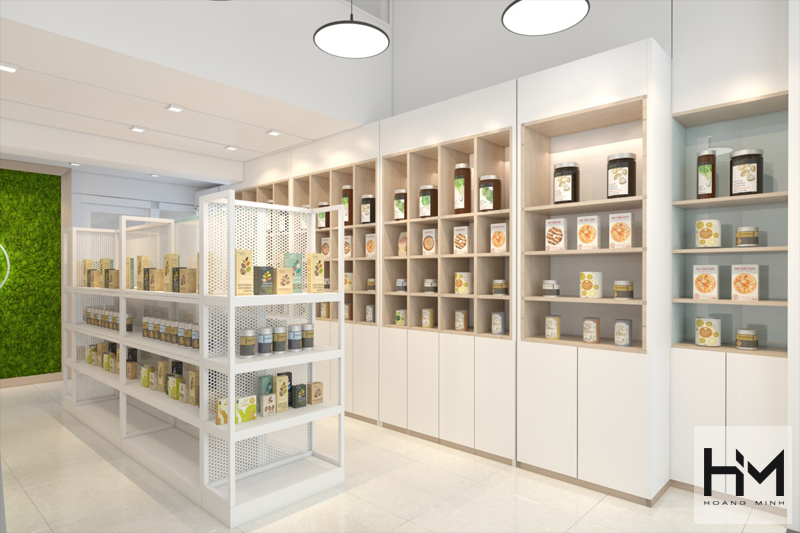 thiết kế nội thất showroom