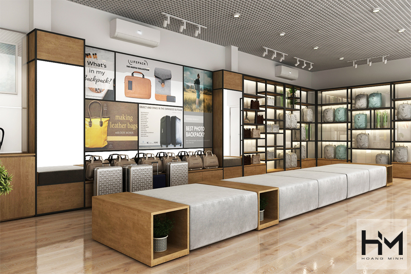 thiết kế nội thất showroom