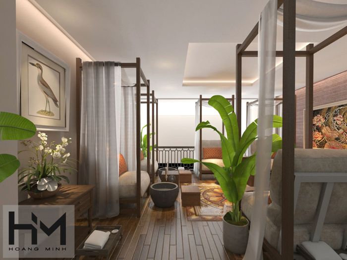 thiet ke spa