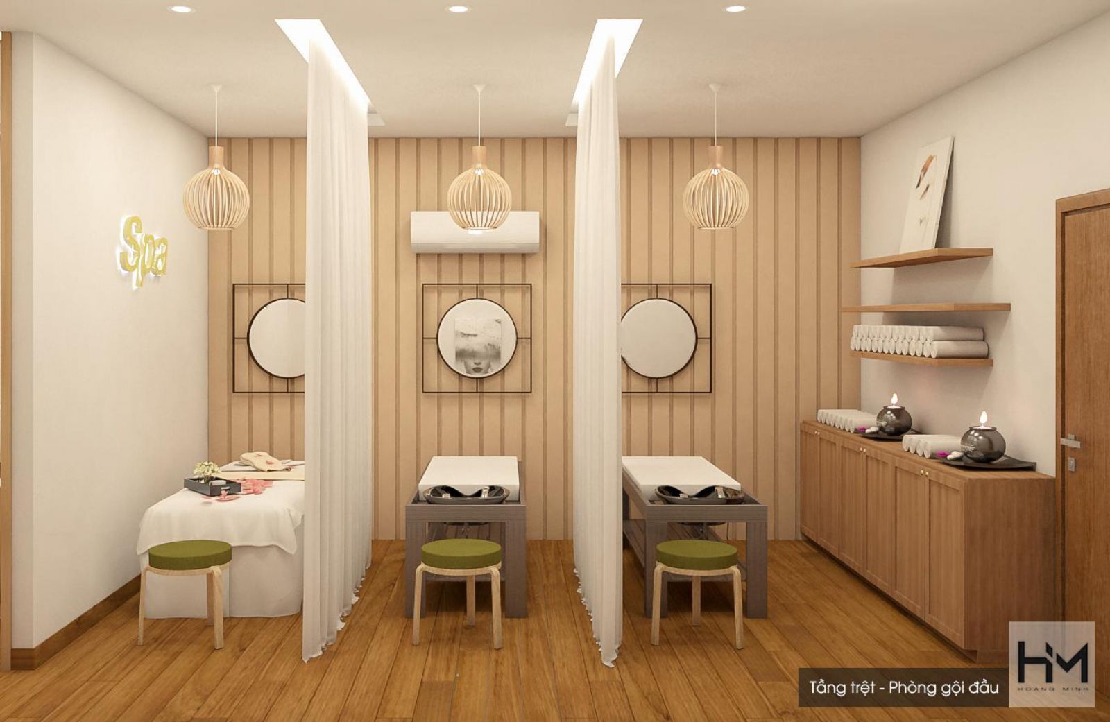 thiet ke spa