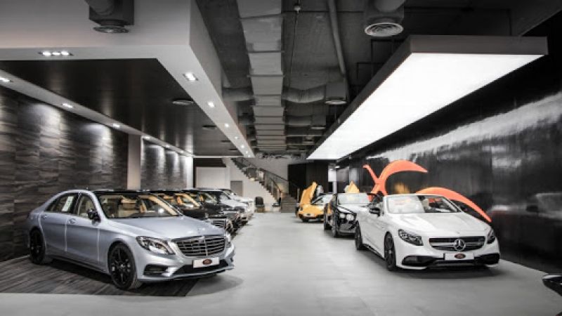 thiet ke showroom o to