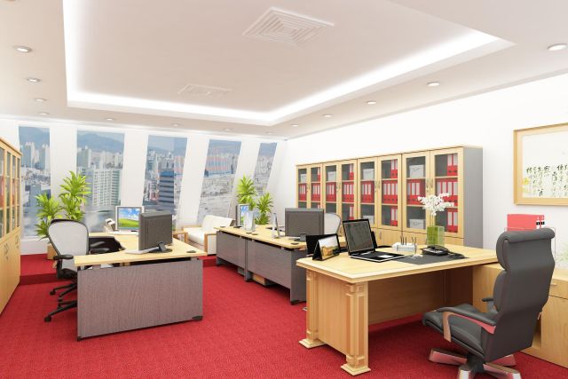 thiet ke van phong 50m2