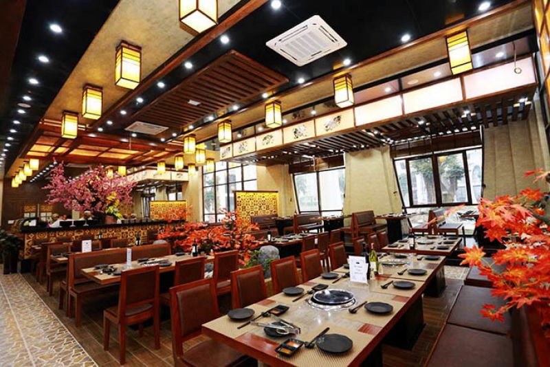 thiet ke nha hang buffet