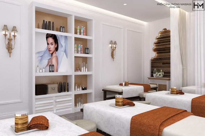 thiet ke spa