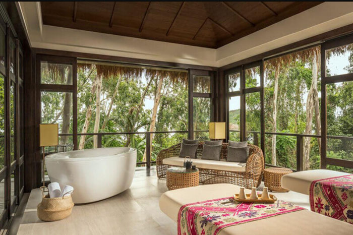 trang tri spa nho dep