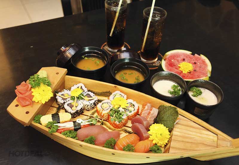 thiet ke nha hang Sushi