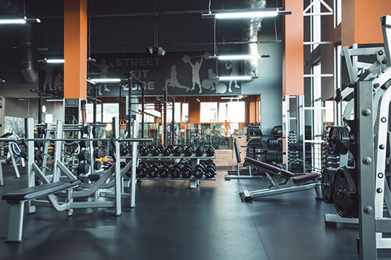 thiet ke phong Gym