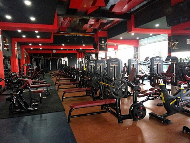 thiet ke phong Gym