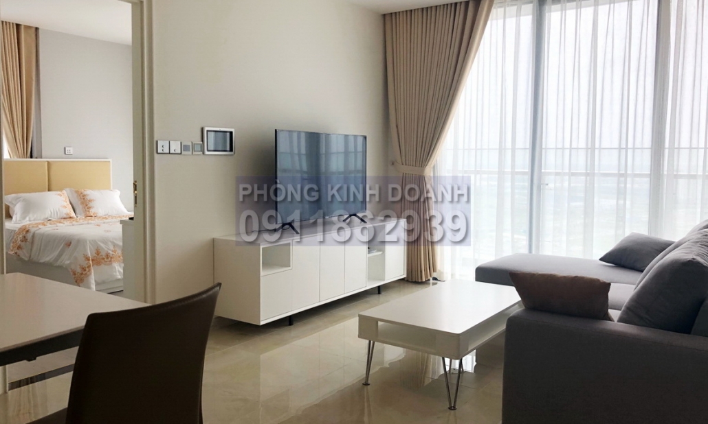 Cho thuê Vinhomes Golden River tầng 32 A2 nội thất full 3 phòng ngủ view sông