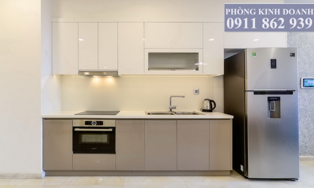 Cho thuê Vinhomes Golden River lầu 6 A4 có nội thất 1 phòng ngủ view Bitexco