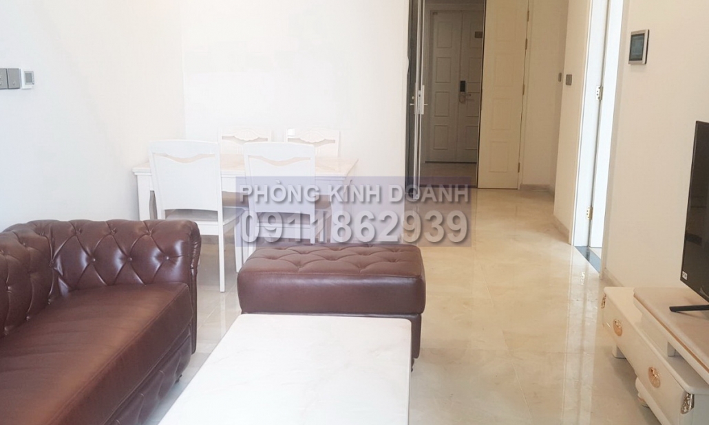 Vinhomes Golden River Ba Son cho thuê lầu 26 A1 full nội thất 1 phòng view L81