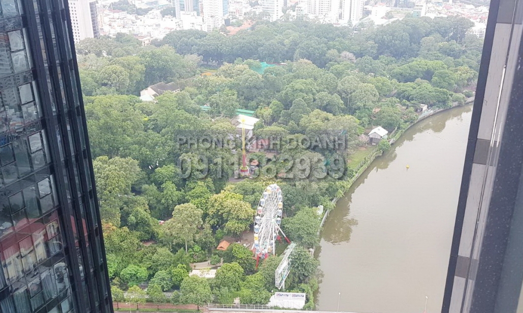 Vinhomes Golden River cho thuê lầu 38 A1 đủ nội thất 1 phòng ngủ view sông