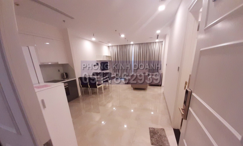 Vinhomes Golden River cho thuê view sông 2 phòng ngủ lầu 11 A1 full nội thất