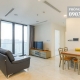 Căn Vinhomes Golden River cho thuê lầu 35 A3 nội thất 2 phòng ngủ view L81
